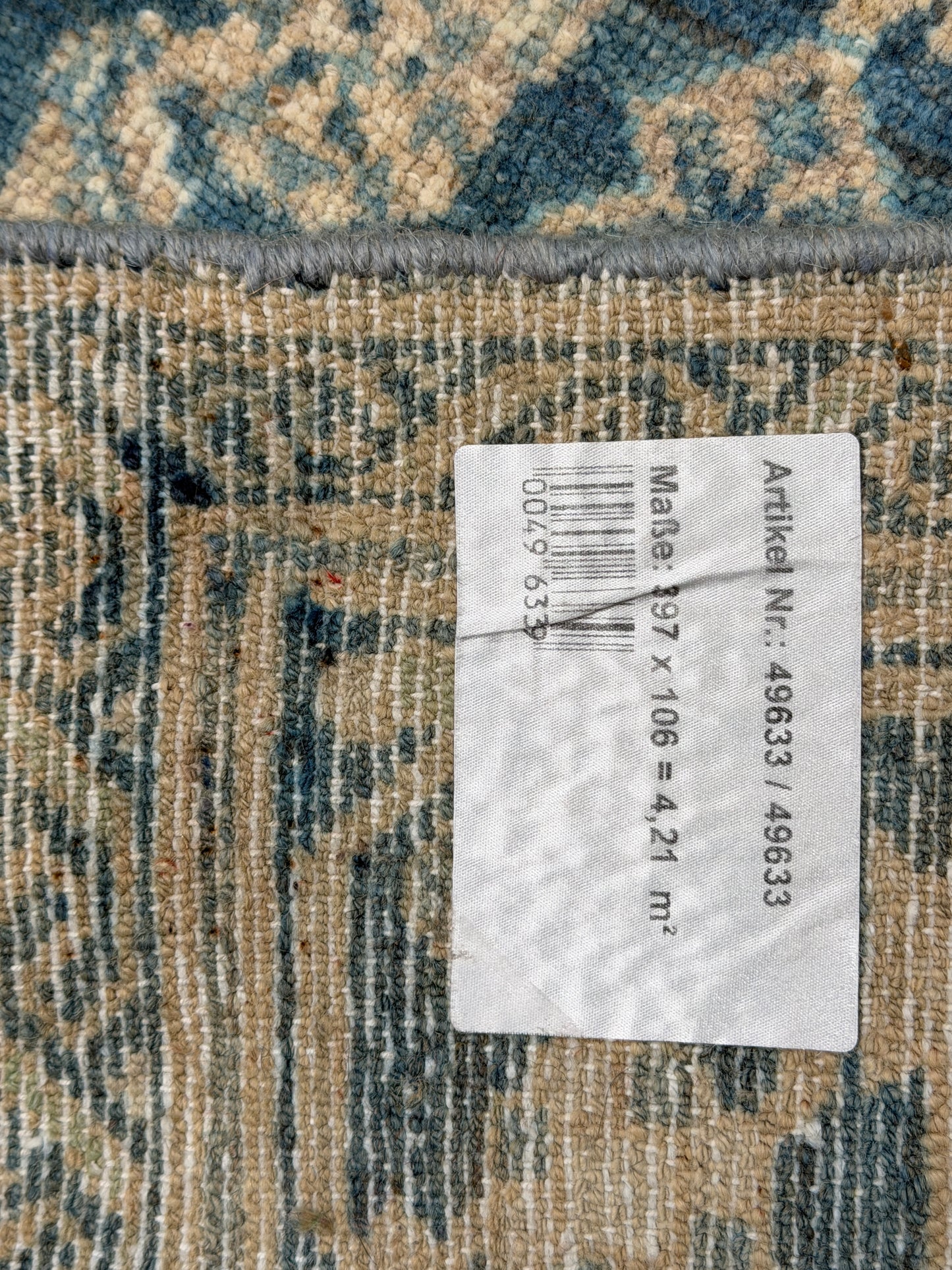 Vintage Kurdi Malayer 397x106cm | Rug# 49633