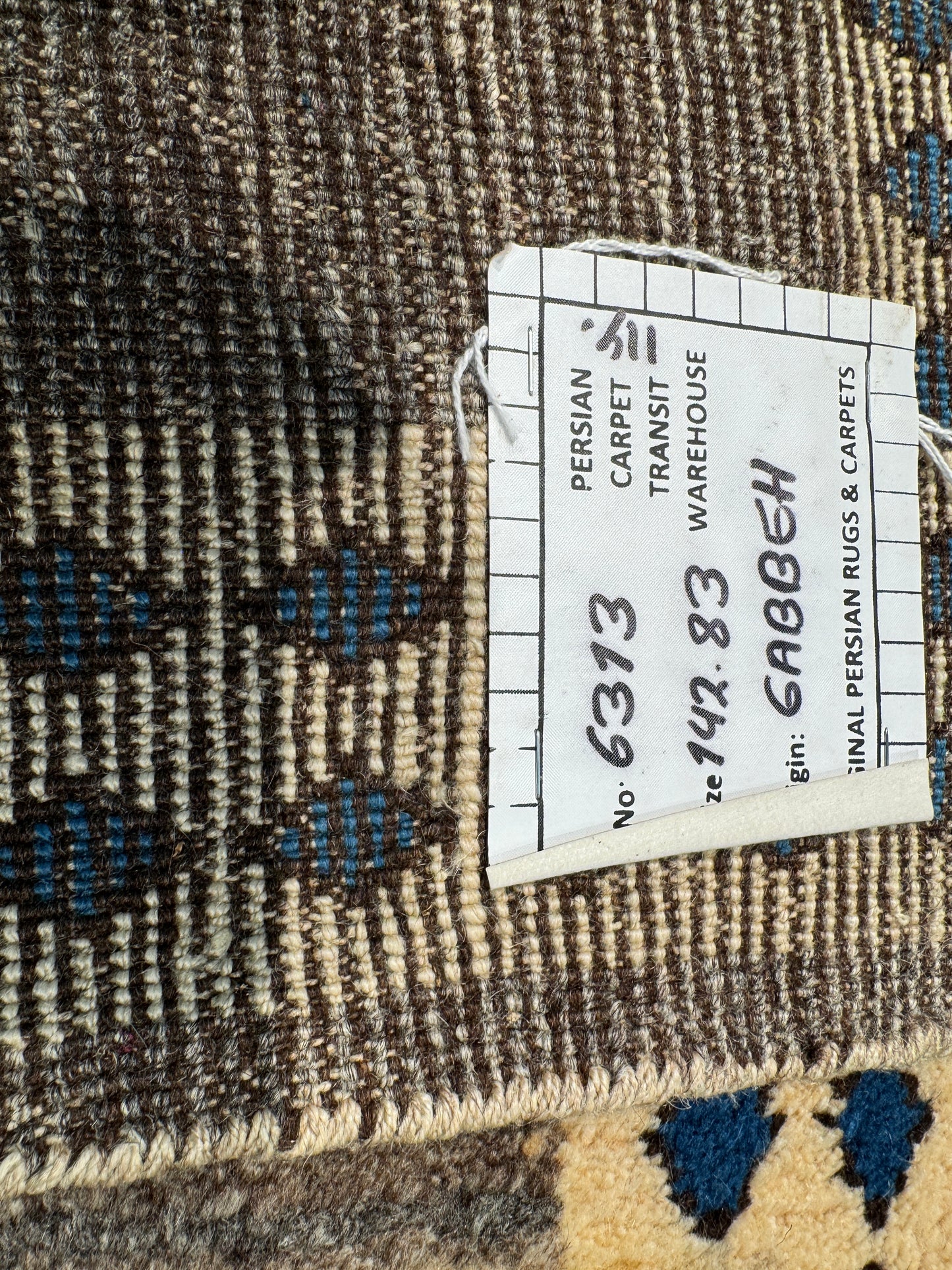 Vintage Nomadic Gabbeh 142x83cm | Rug# 6313