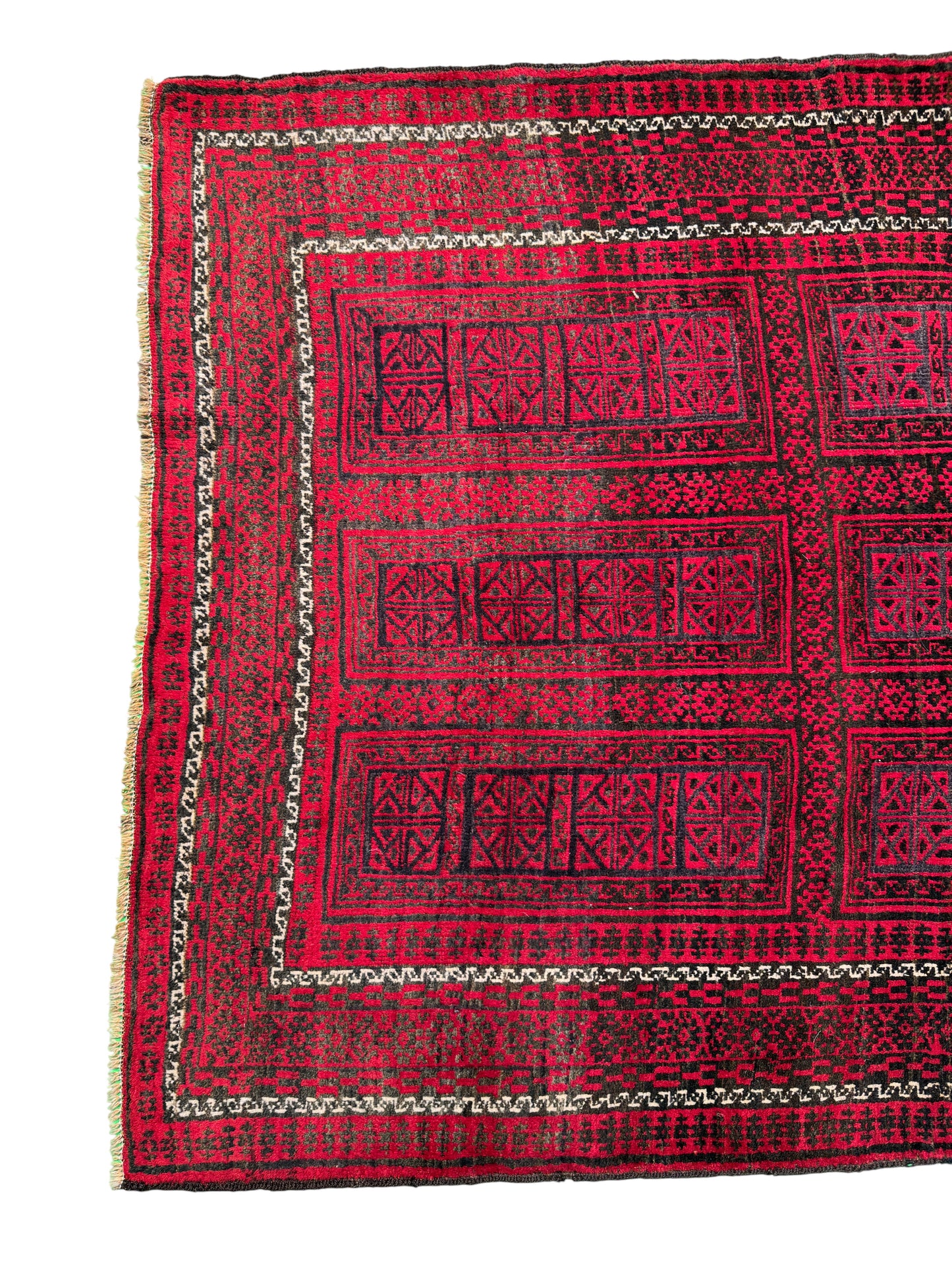 vintage Baluch, Persia 215X124 cm | Rug# 6617