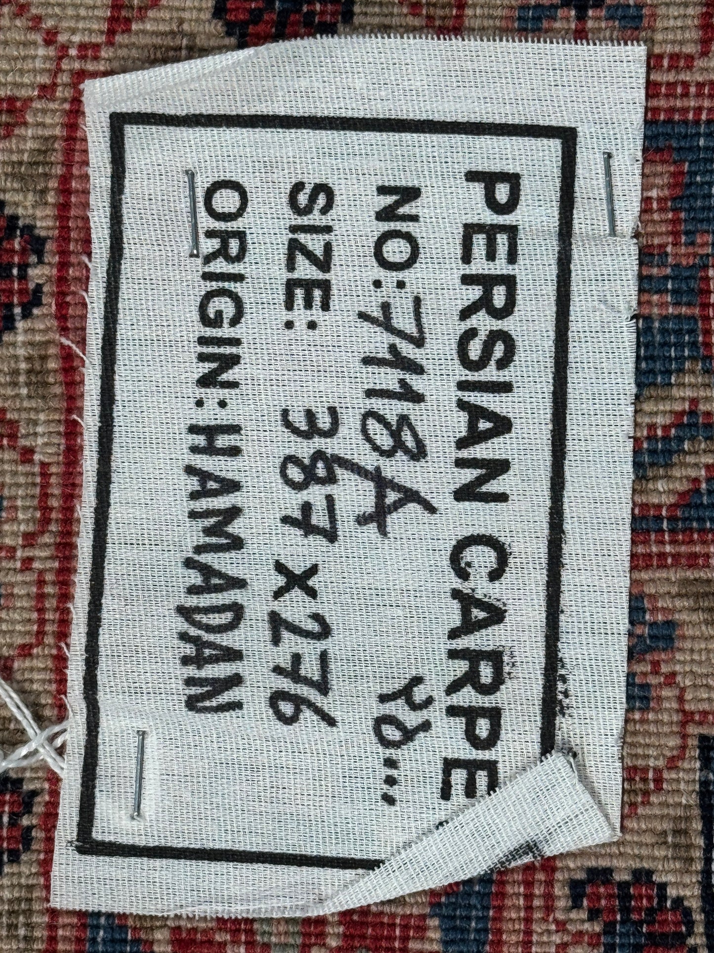 Superfine Persian Hamedan, 387x274 cm | Rug# 7118A