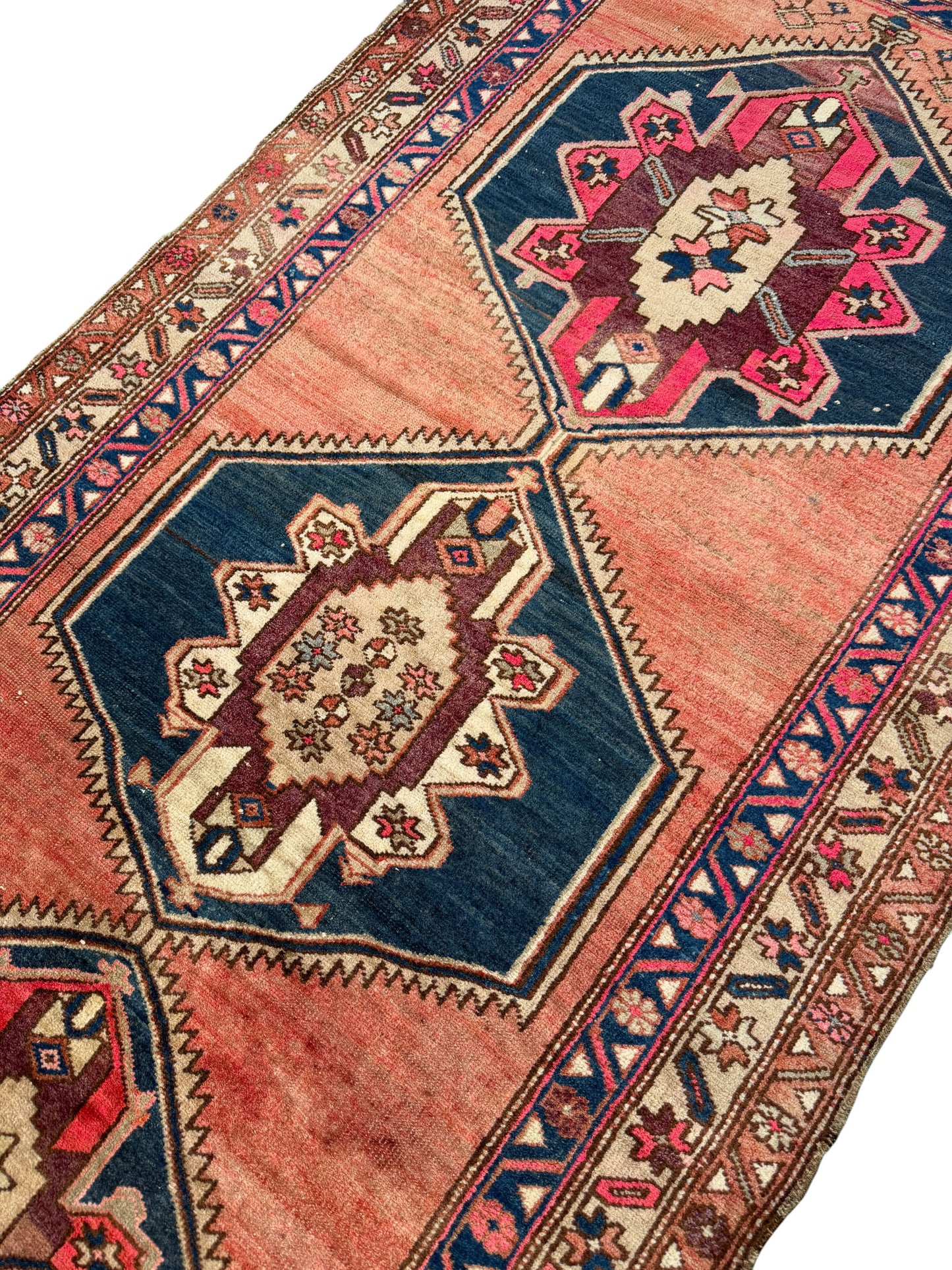 Persian Meshkin Runner 386x145cm | Rug# 7149A