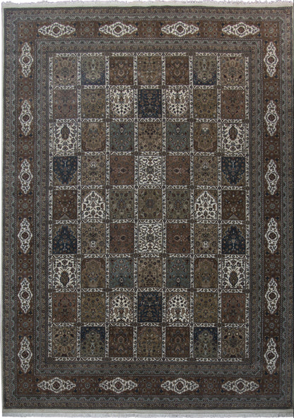 Persian Garden-inspired carpet 398x296cm | Rug# 31337