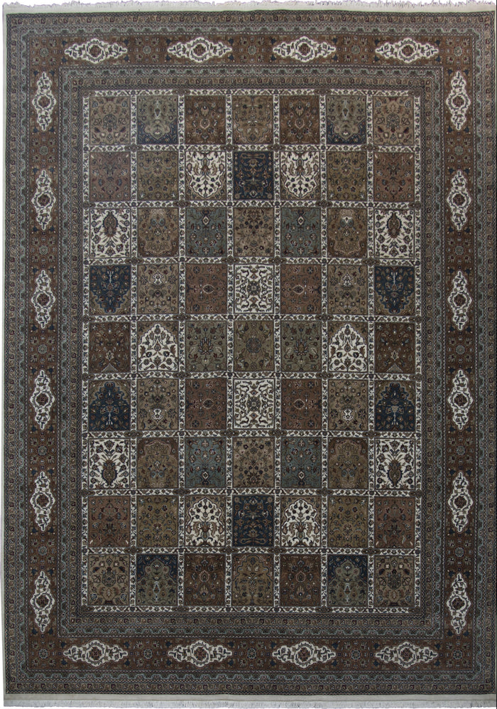 Famous Safavid  Garden-inspired carpet 398x296cm | Rug# 31337