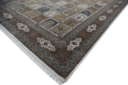 Persian Garden-inspired carpet 398x296cm | Rug# 31337