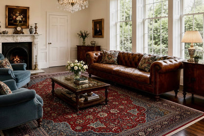 Persian Sarouk Carpet 350x250cm | Rug# 10052