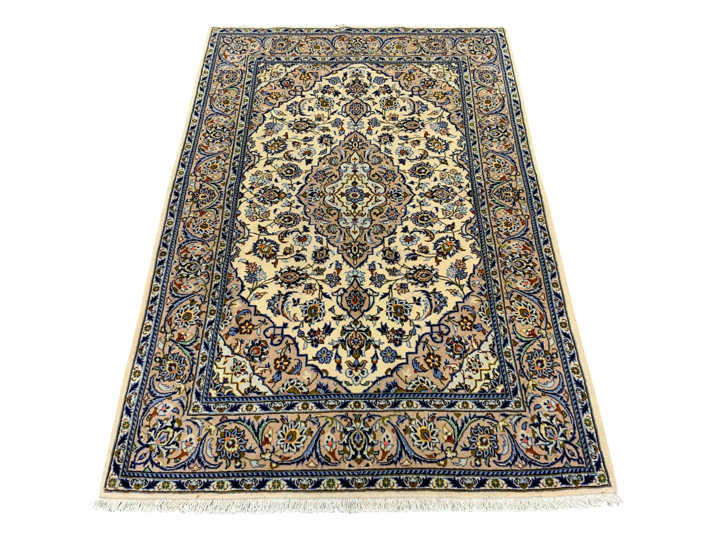 Persian Kashan Rug 215x142cm | Rug# 10424
