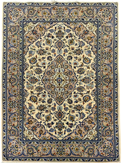 Persian Kashan Rug 215x142cm | Rug# 10424