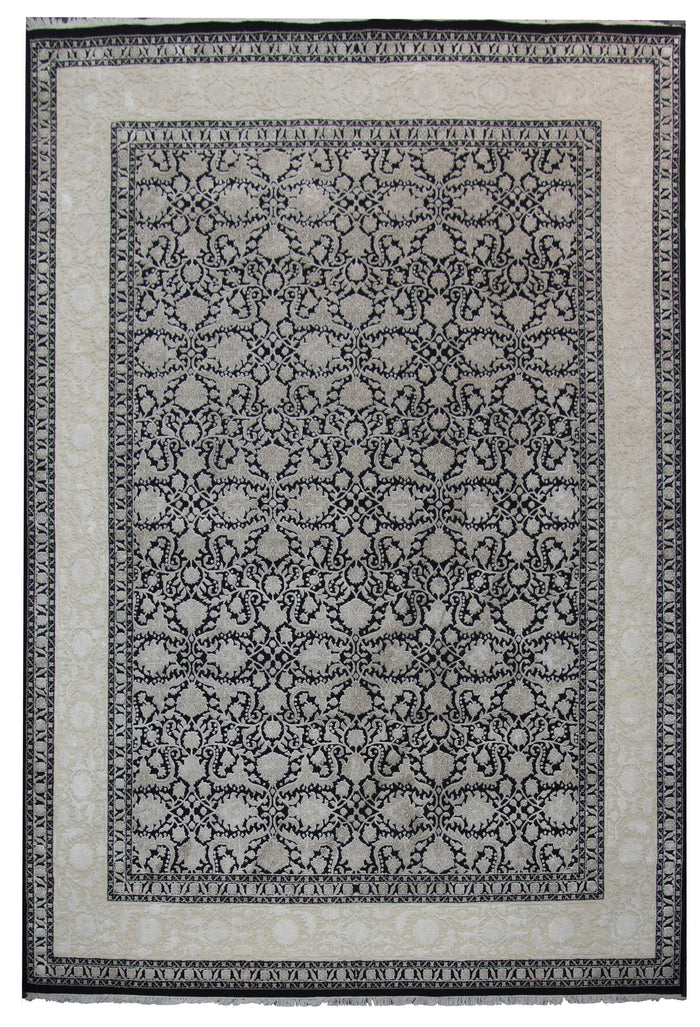 Amritsar Tabriz in all-over Herati design 364x271cm | Rug# 31327