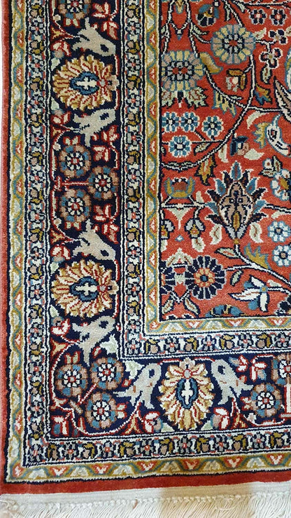 Srinagar silk runner 339x81cm | Rug# 23977