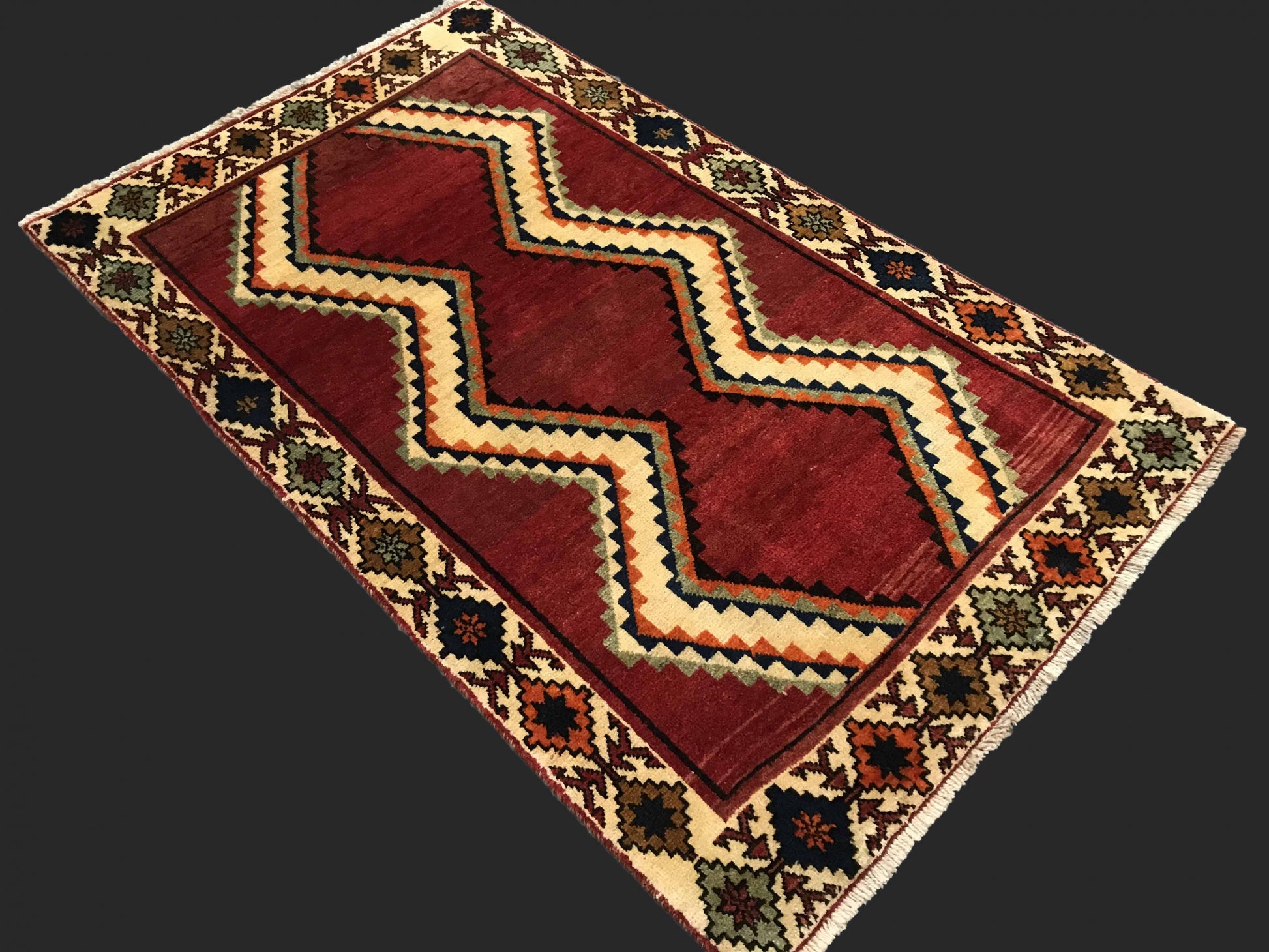 Vintage Persian Gabbeh 190x115cm