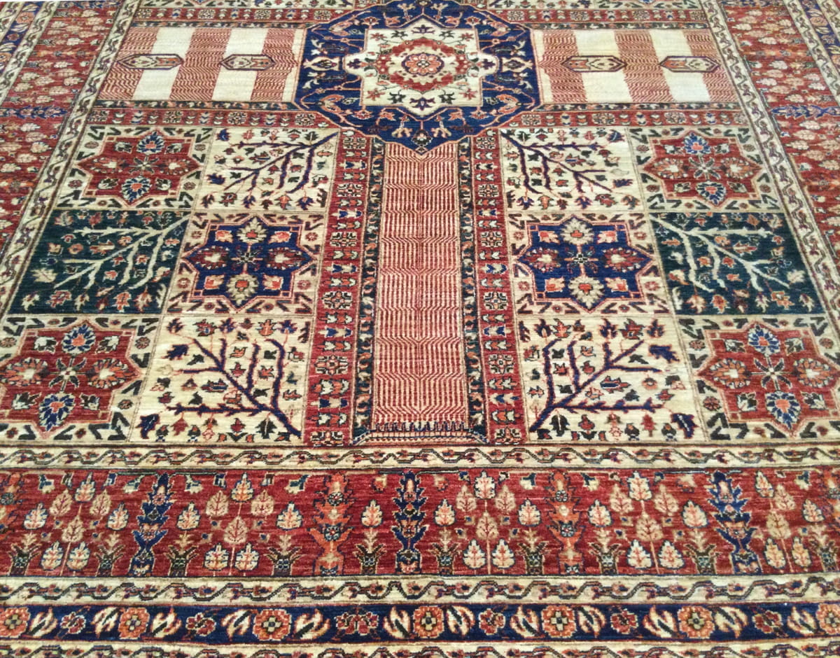 Persian Garden Carpet 354x270cm | Rug# 26360