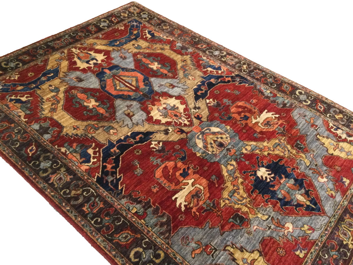 Afghan Turkaman Weave 212x155cm | Rug# 26365