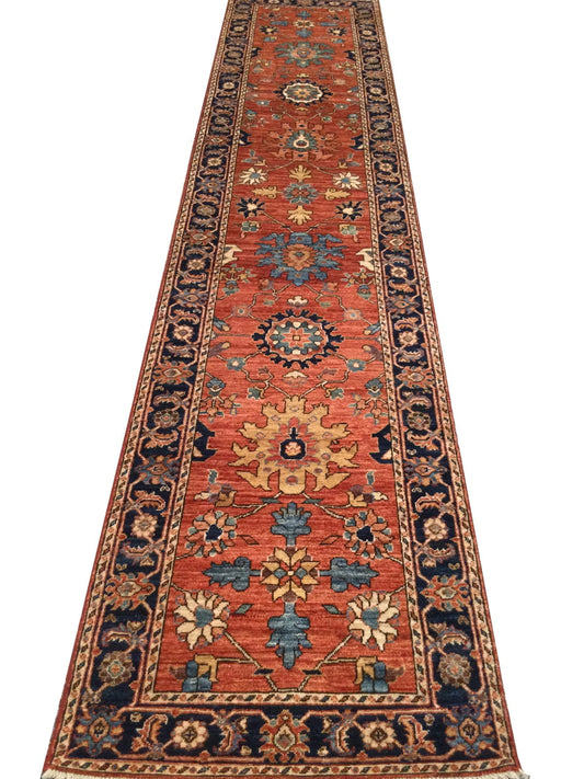 Afghan Turkaman Runner 360x78cm