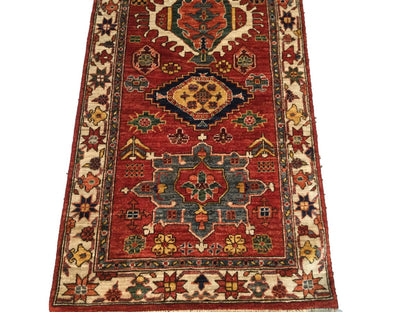 Afghan Turkaman weave hall-runner in 19th century Heriz 295x75cm | Rug# 26388