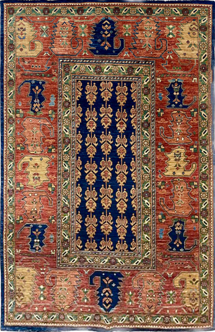 Afghan Caucasian design 269x184cm