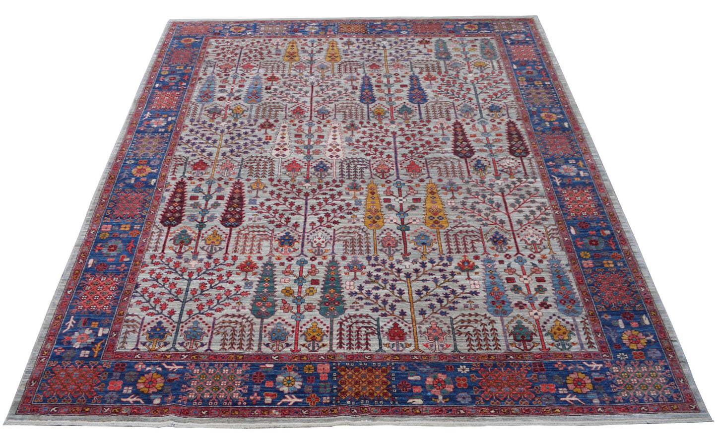 Afghan Turkaman Safavid-Garden-Design 356x268cm