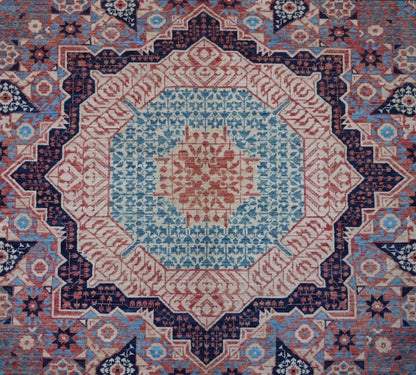 Afghan Turkaman Mamluk-inspired 340x269cm | Rug# 26811