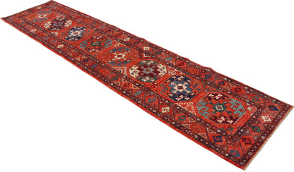 Ersari Turkaman Temirdshin-Gol-design 366x83cm  | Rug# 26821