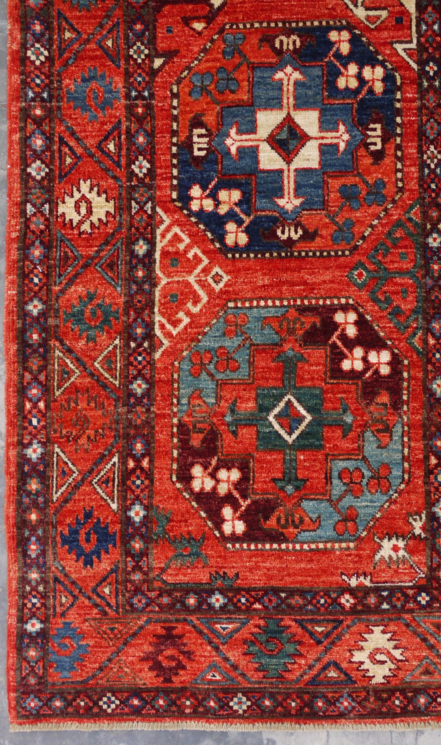 Ersari Turkaman Temirdshin-Gol-design 366x83cm  | Rug# 26821