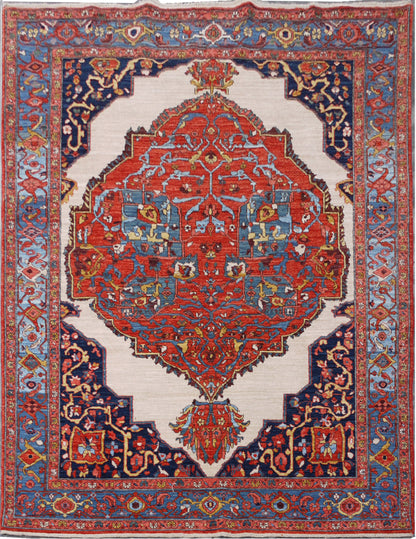 Afghan Turkaman weave, 19th century Sultanabad-Farahan inspired 260x178cm | Rug# 26826