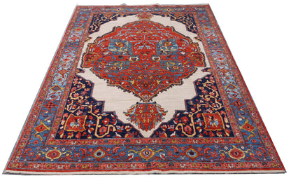 Afghan Turkaman weave, 19th century Sultanabad-Farahan inspired 260x178cm | Rug# 26826