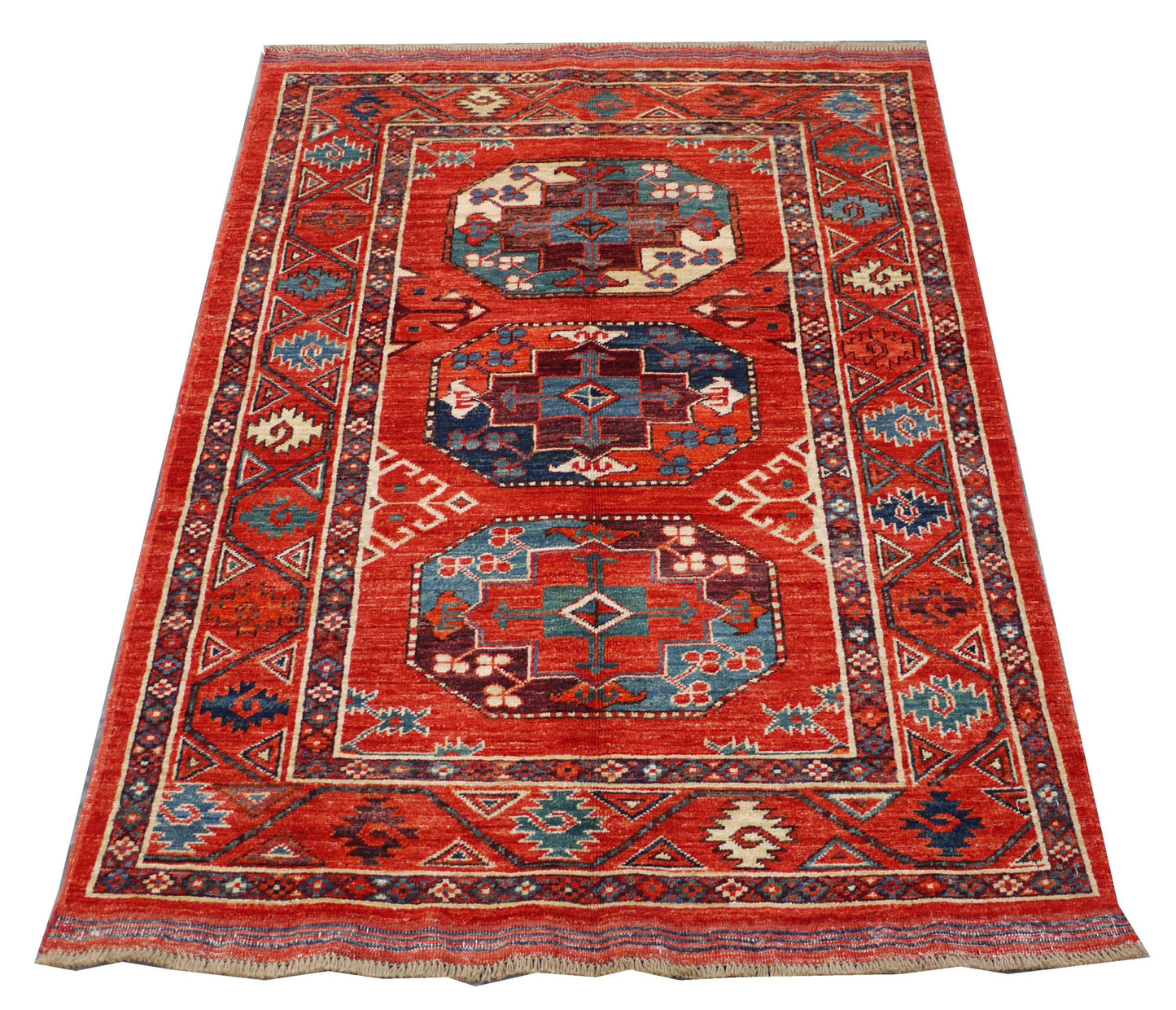 Ersari Turkaman Temirdshin-Gol-Design 143x102cm | Rug# 26835