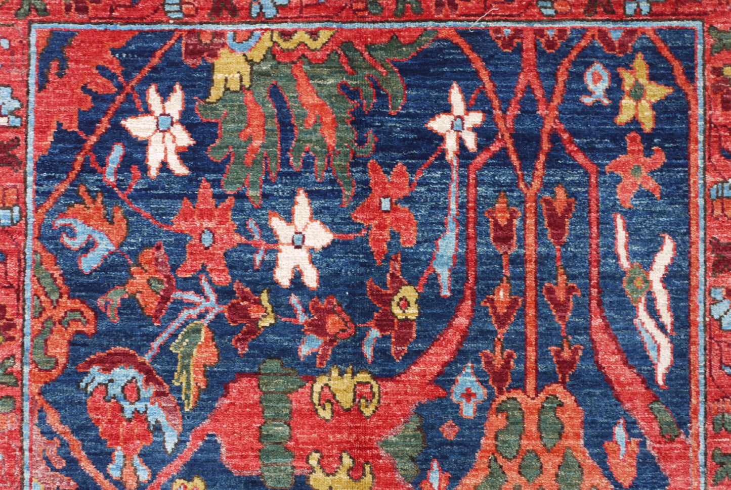 Afghan Turkaman weave in 16th century Garous-Bijar design 152x101cm | Rug# 26838