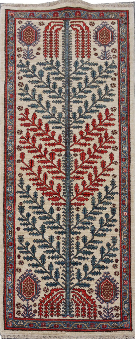 Afghan Turkaman Bakhshaiesh-inspired 175x70cm | Rug# 26842