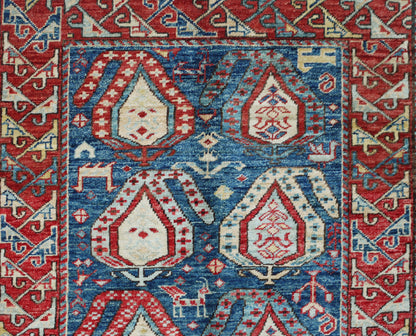 Afghan Turkaman Bakhshaiesh-inspired 126x83cm | Rug# 26843