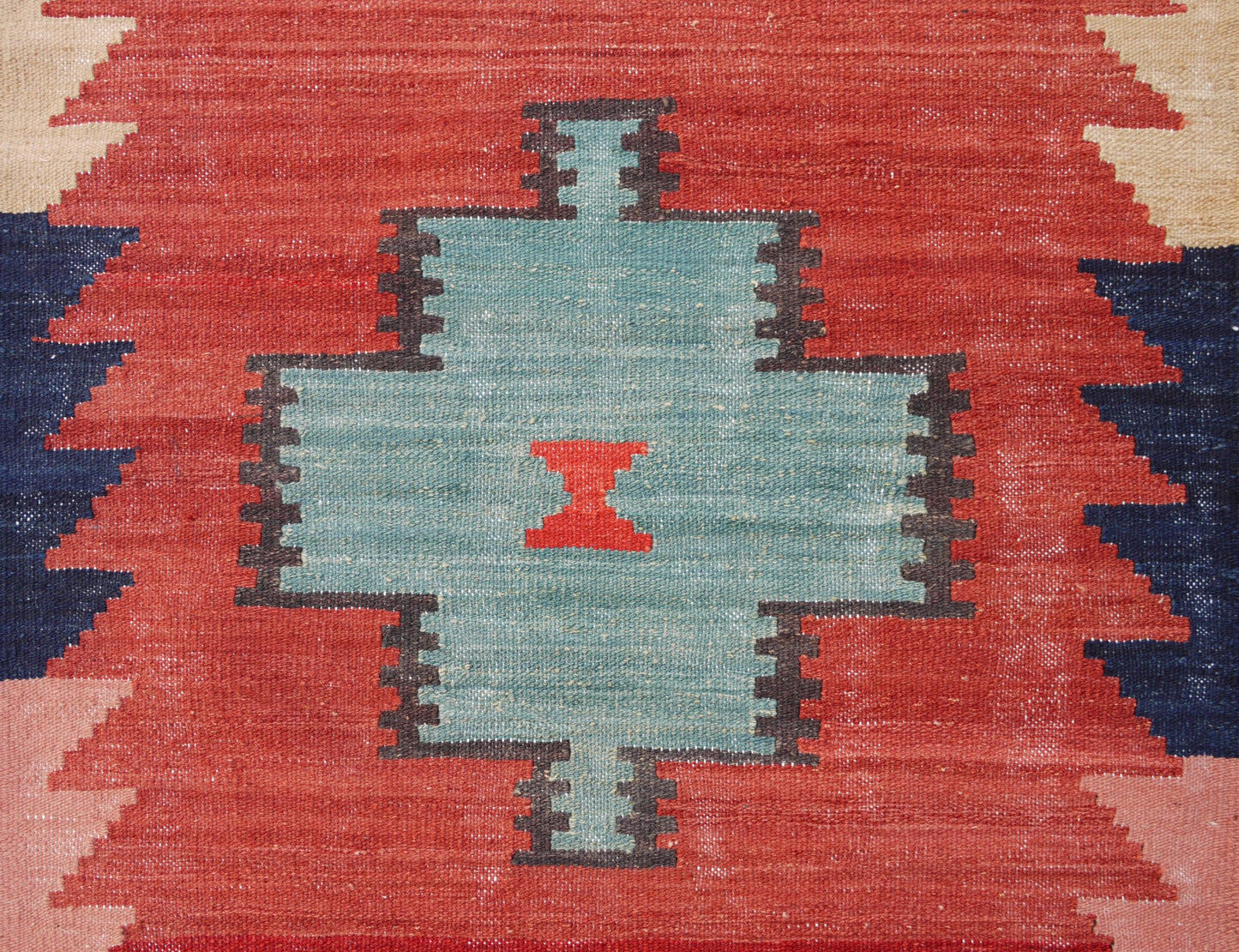 Modern Afghan maimaneh-Kilim 302x75cm | Rug# 26854