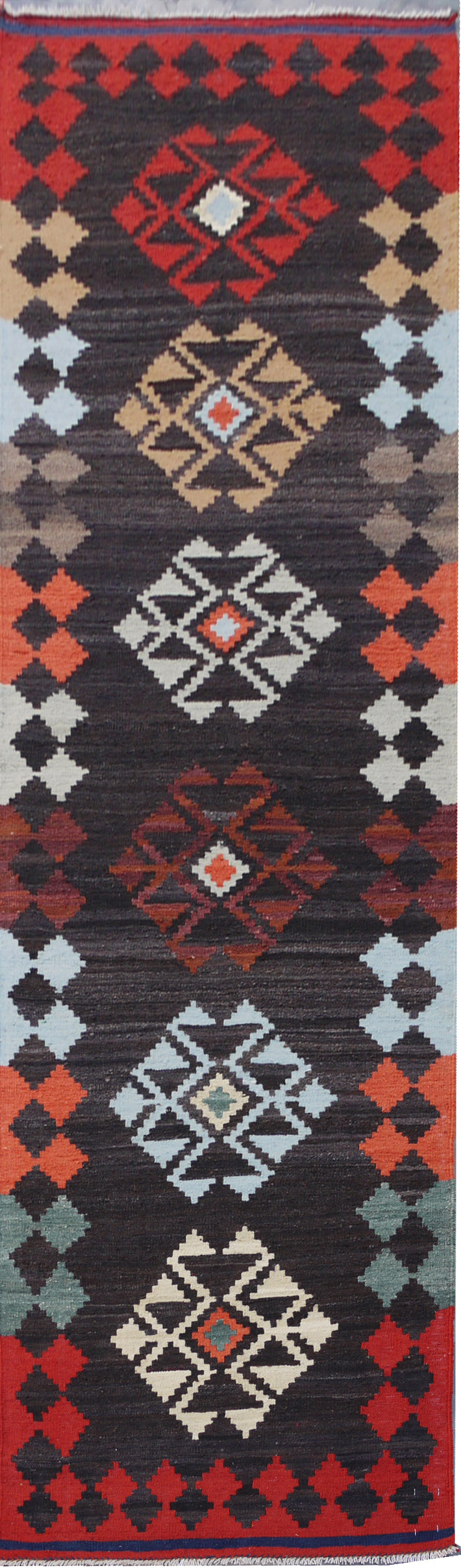 Modern Afghan maimaneh-Kilim 290x79cm | Rug# 26855