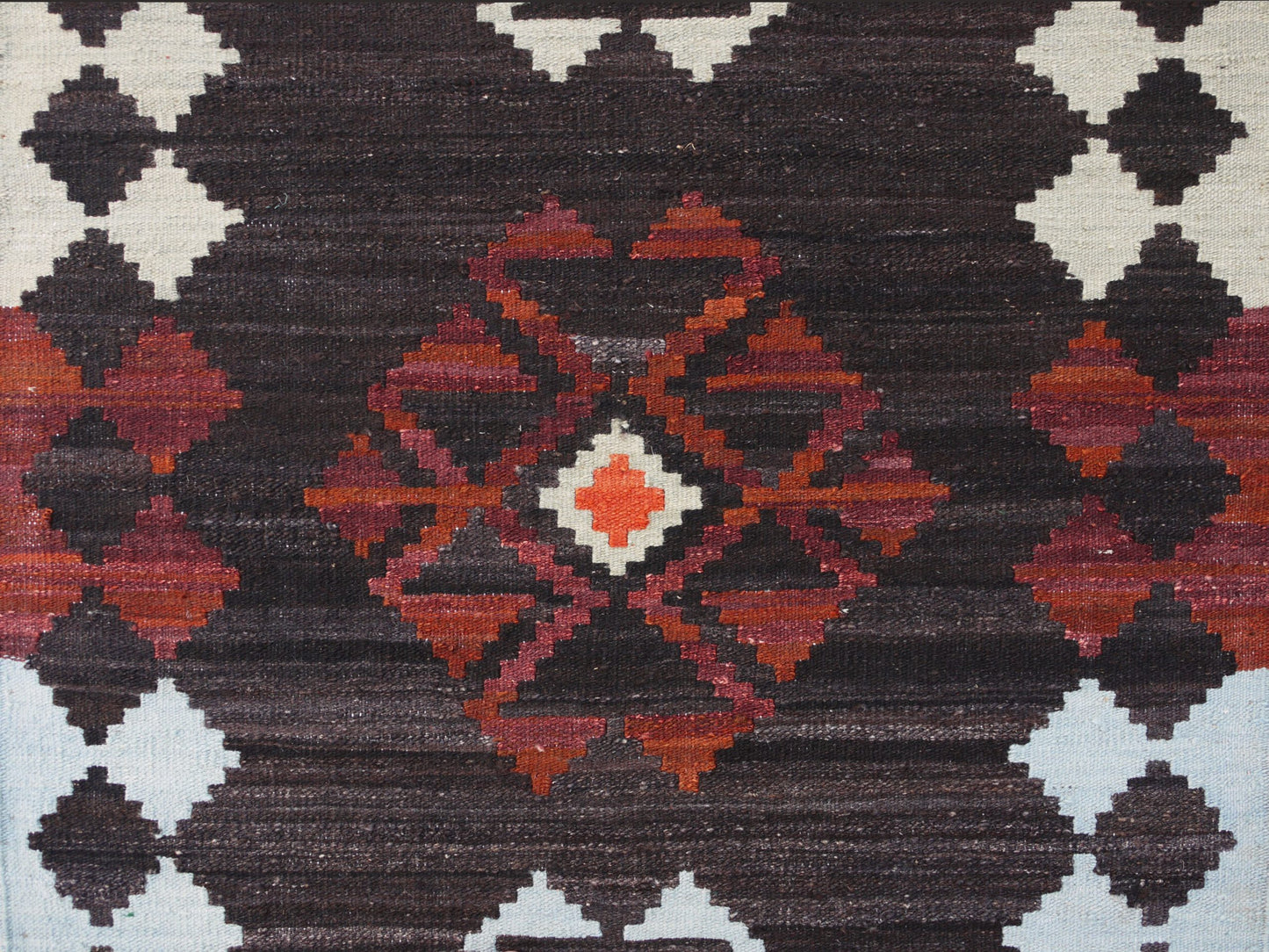 Modern Afghan maimaneh-Kilim 290x79cm | Rug# 26855