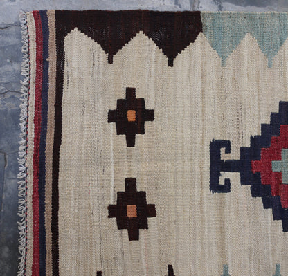 Modern Afghan maimaneh-Kilim 108x66cm | Rug# 26857