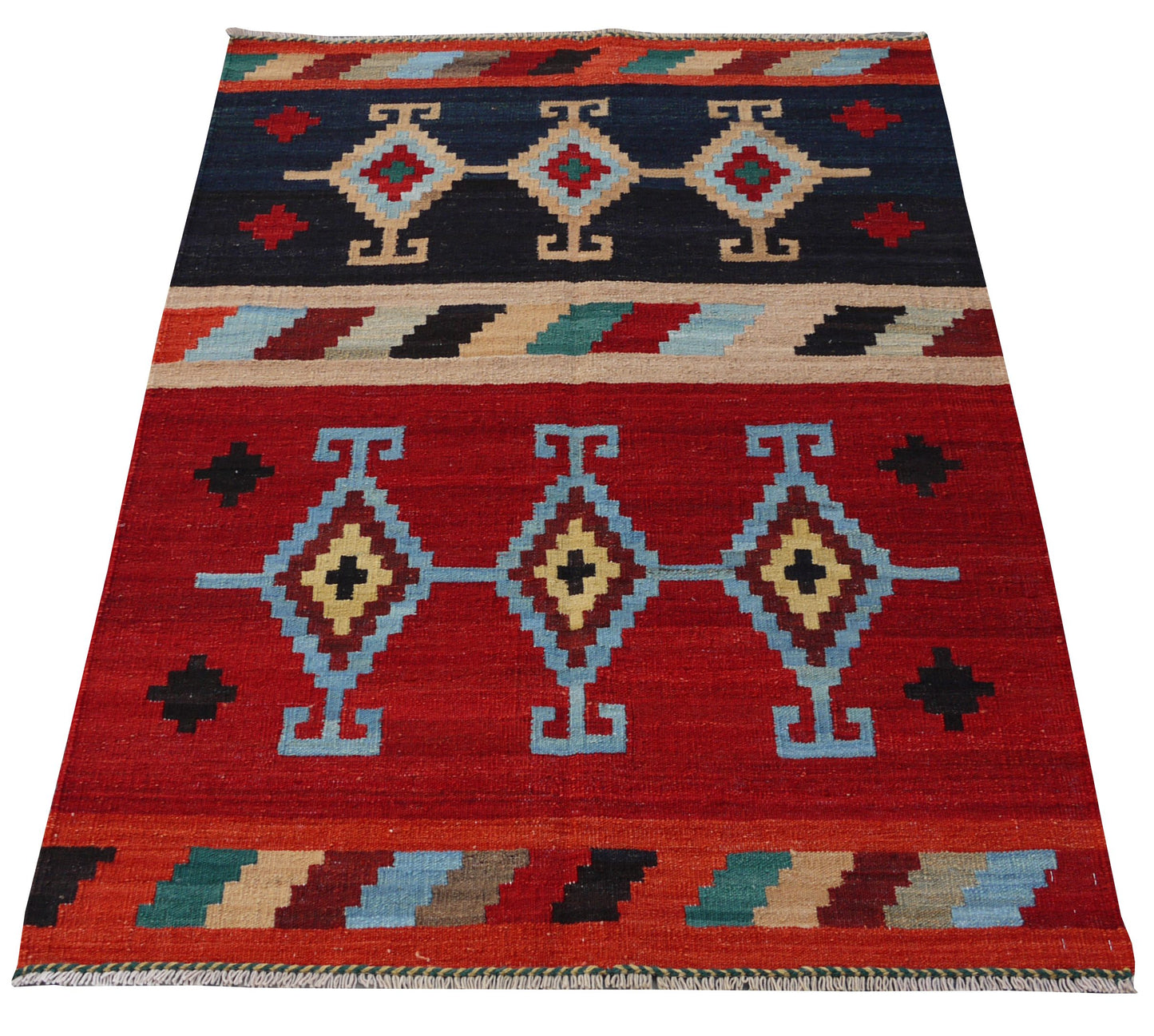 Modern Maimaneh Kilim 146x105cm | Rug# 26860