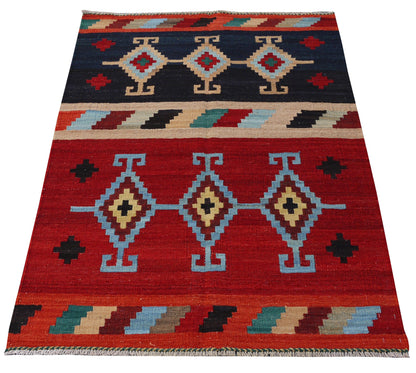 Modern Maimaneh Kilim 146x105cm | Rug# 26860