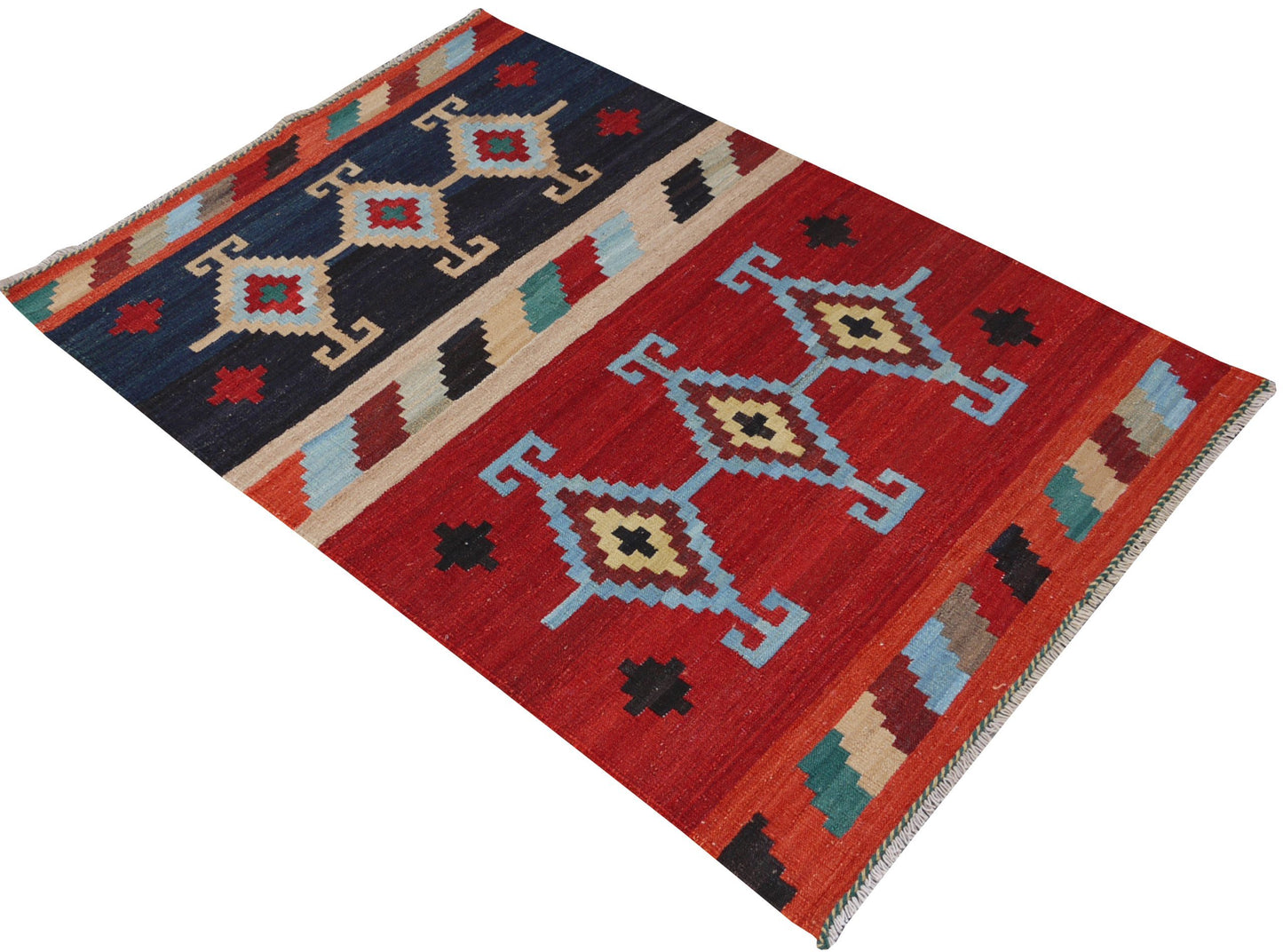 Modern Maimaneh Kilim 146x105cm | Rug# 26860