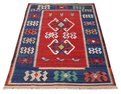 Modern weave Kilim 161x103cm | Rug# 26864