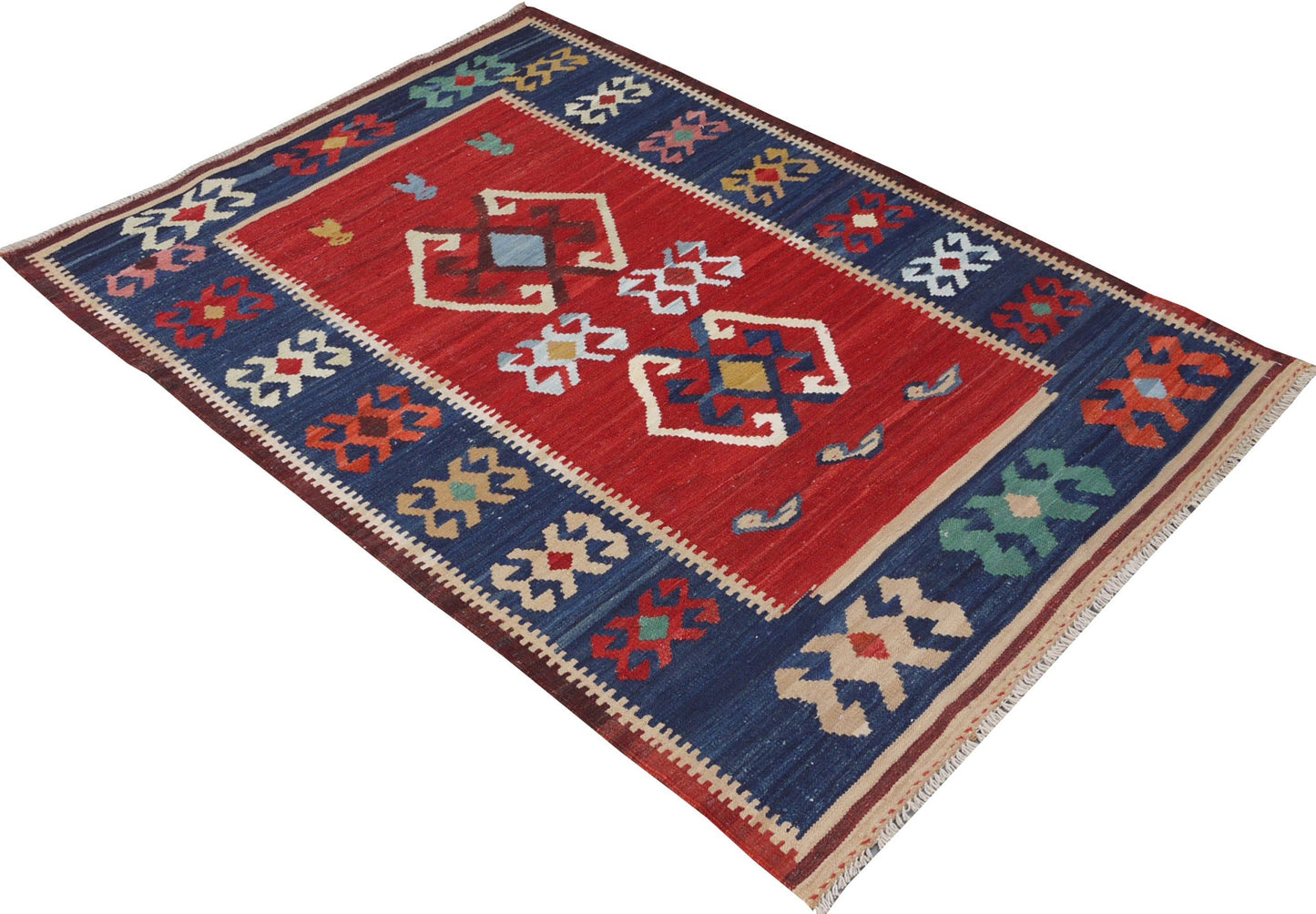 Modern weave Kilim 161x103cm | Rug# 26864