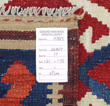 Modern weave Kilim 161x103cm | Rug# 26864