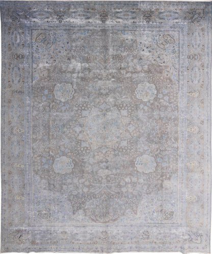 Distressed vintage transitional-Kerman 402x295cm