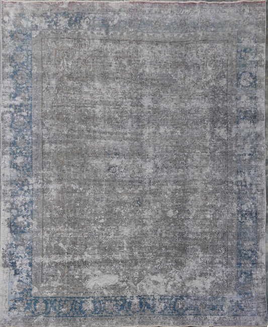 Distressed vintage transitional-Kerman 394x275cm