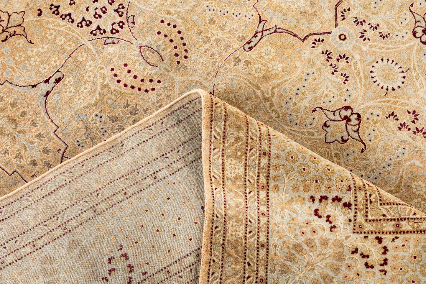 Pakistani 19th-century Haji-Jalili design inspired 374x274cm | Rug# 26908