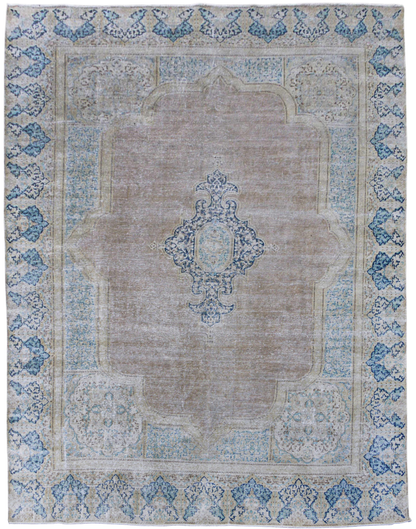 Vintage and distressed Kerman 431x270cm | Rug# 27111