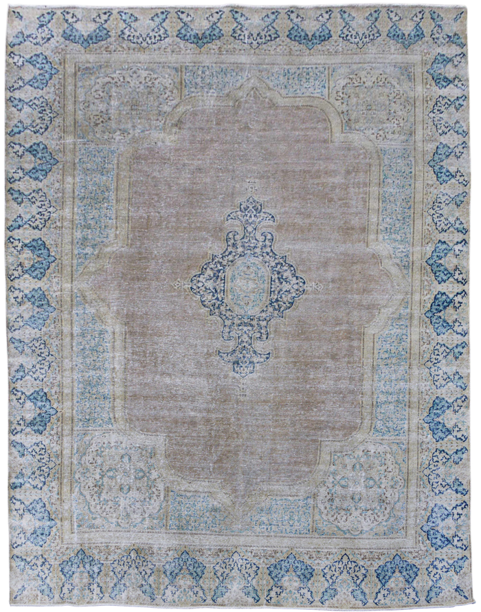 Vintage and distressed Kerman 431x270cm | Rug# 27111