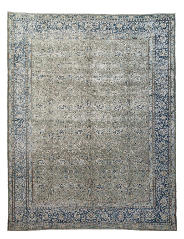 Vintage and distressed  Kerman 347x270cm | Rug# 27148