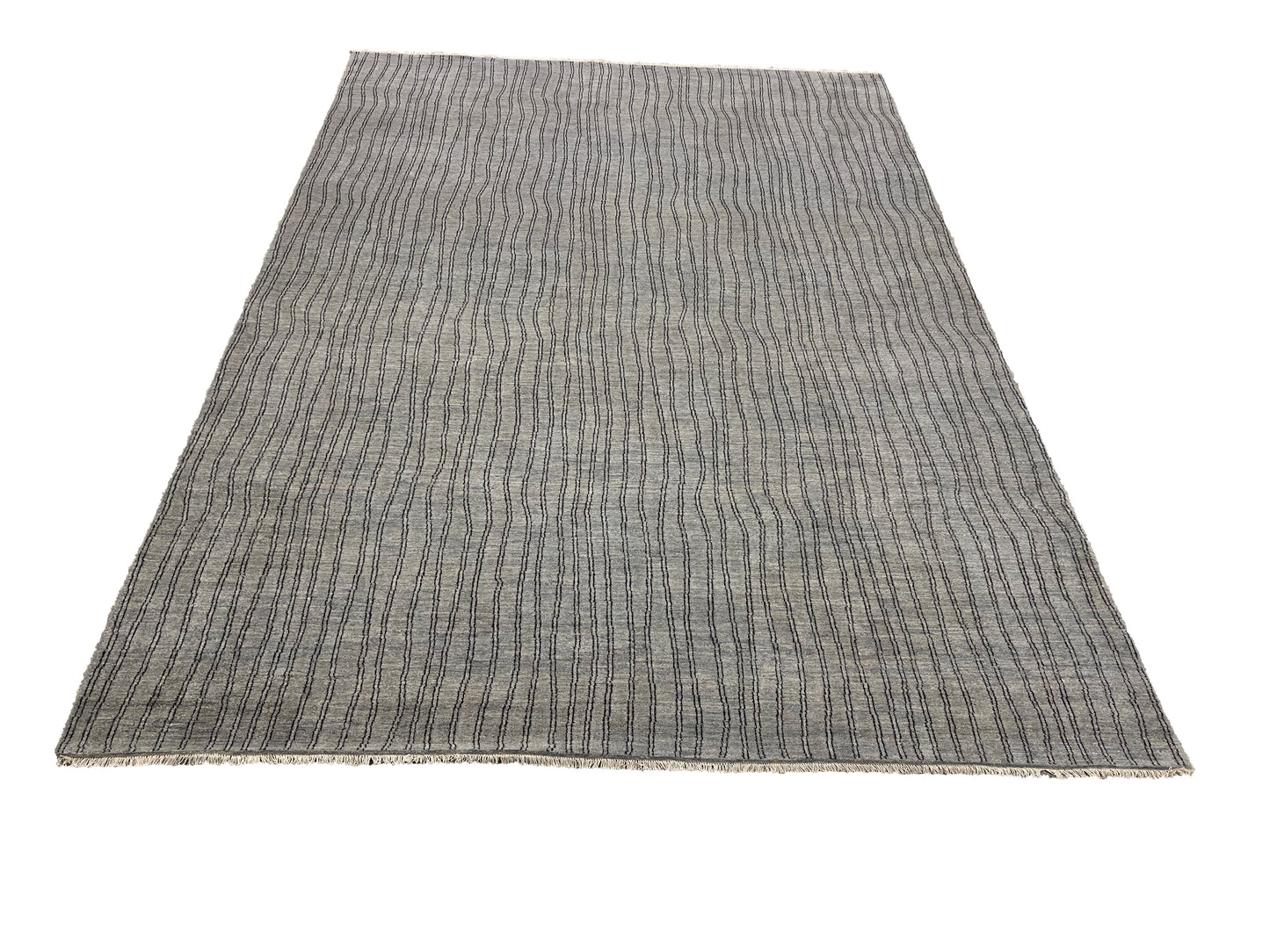 Hand knotted modern designer rug 428x303cm | RUG # 27162