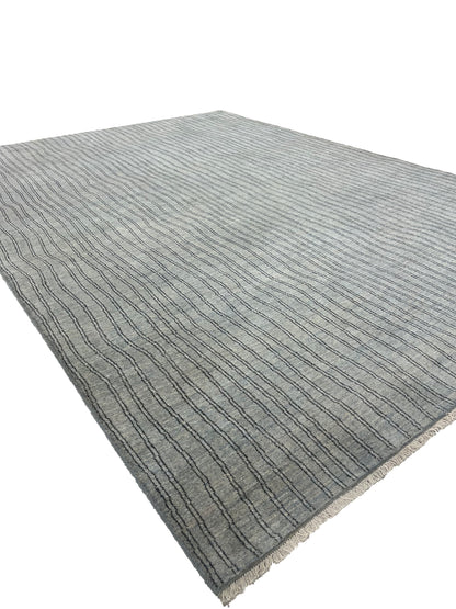 Hand knotted modern designer rug 428x303cm | RUG # 27162