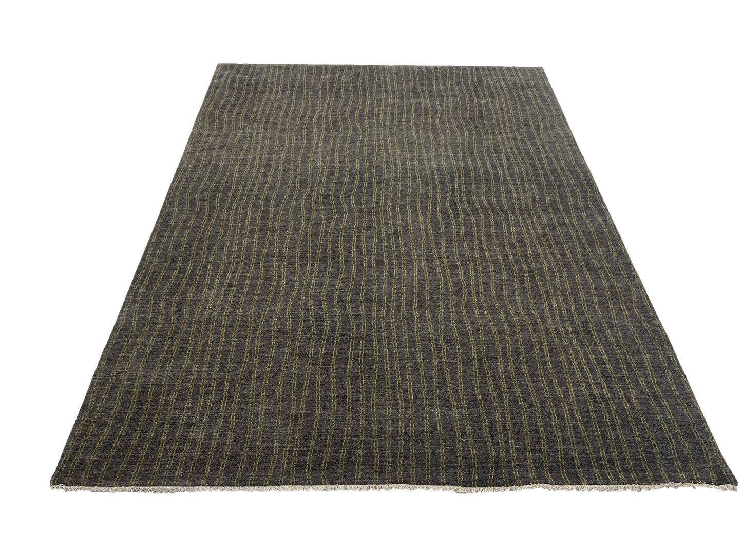 Hand knotted modern designer rug 386x246cm | RUG # 27163