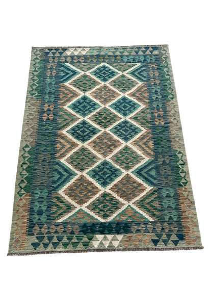 Flatweave kilim, Maimaneh-Afghan 169x120cm | Rug# 27446