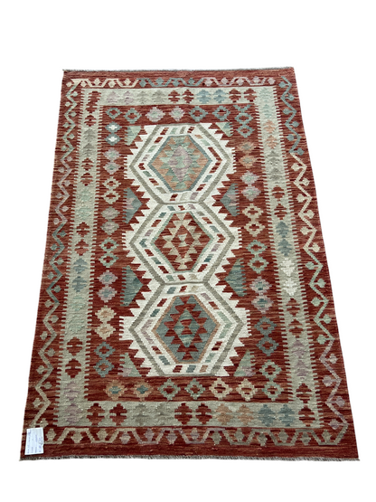 Flatweave kilim, Maimaneh-Afghan 180x120cm | Rug# 27453